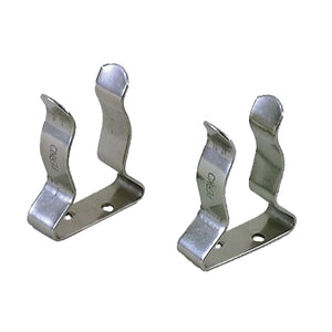 Perko Spring Clamps 5/8" - 1-1/4" - Pair [0502DP1STS] - BuoyMart.com  Hooks & Clamps Perko