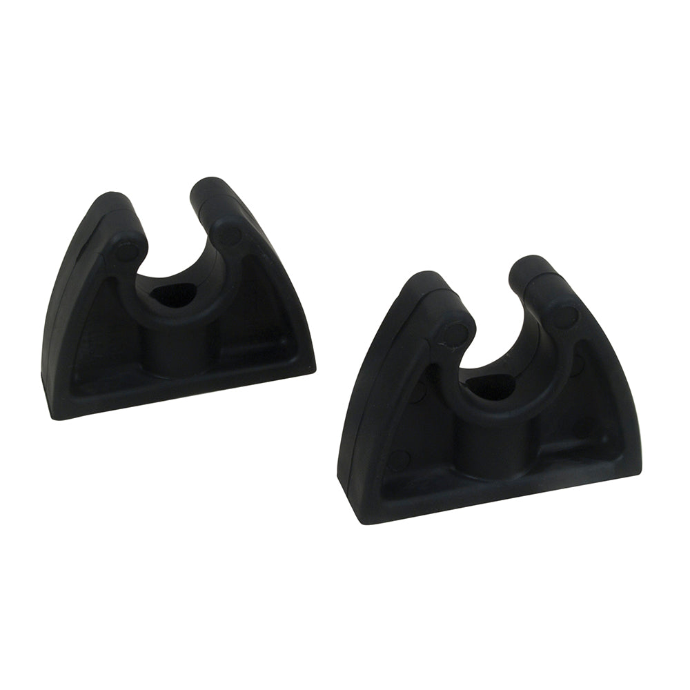 Perko Pole Storage Clips - Black - Pair [0477DP0BLK] - BuoyMart.com  Hooks & Clamps Perko