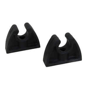 Perko Pole Storage Clips - Black - Pair [0477DP0BLK] - BuoyMart.com  Hooks & Clamps Perko