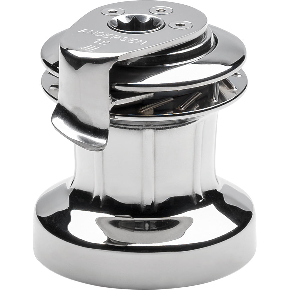 ANDERSEN 12 ST FS Self-Tailing Manual Single Speed Winch - Full Stainless [RA2012010000] - BuoyMart.com  Winches ANDERSEN
