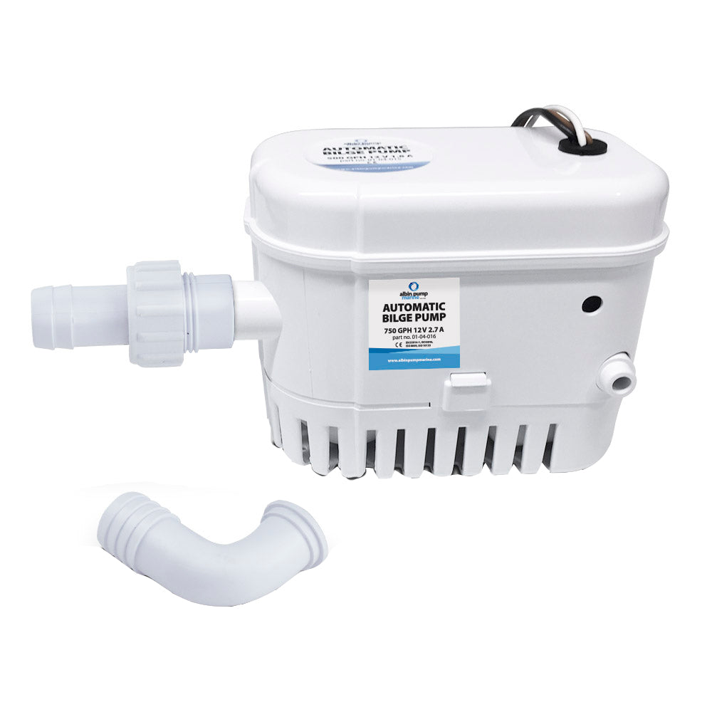 Albin Group Automatic Bilge Pump 750 GPH - 24V [01-04-017] - BuoyMart.com  Bilge Pumps Albin Group