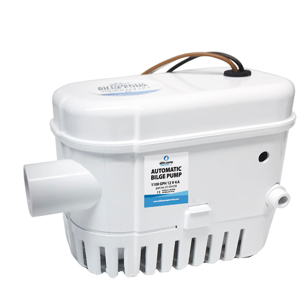 Albin Group Automatic Bilge Pump 1100 GPH - 12V [01-04-018] - BuoyMart.com  Bilge Pumps Albin Group
