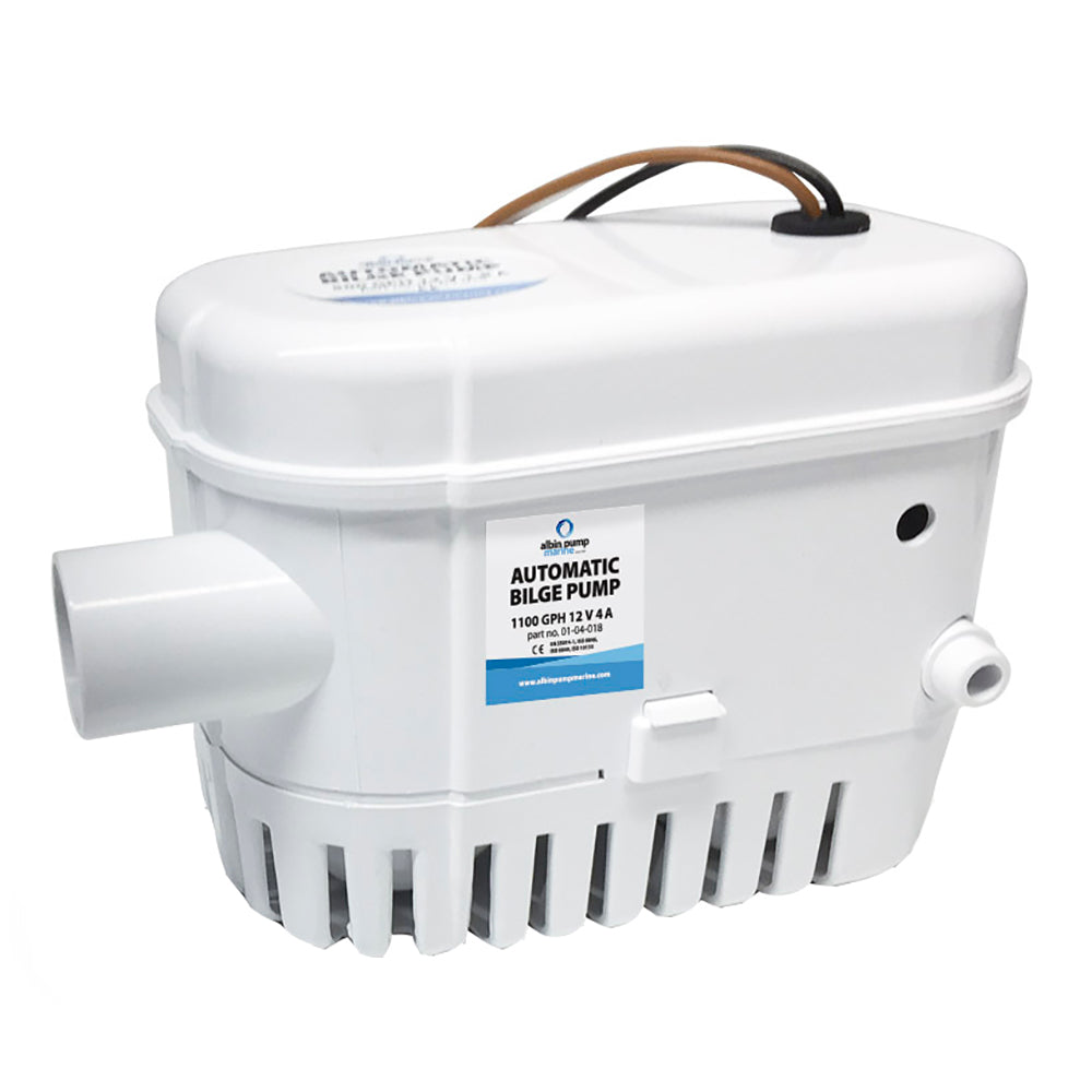 Albin Group Automatic Bilge Pump 1100 GPH - 24V [01-04-019] - BuoyMart.com  Bilge Pumps Albin Group
