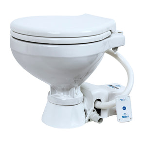 Albin Group Marine Toilet Standard Electric EVO Compact - 12V [07-02-004] - BuoyMart.com  Marine Sanitation Albin Group