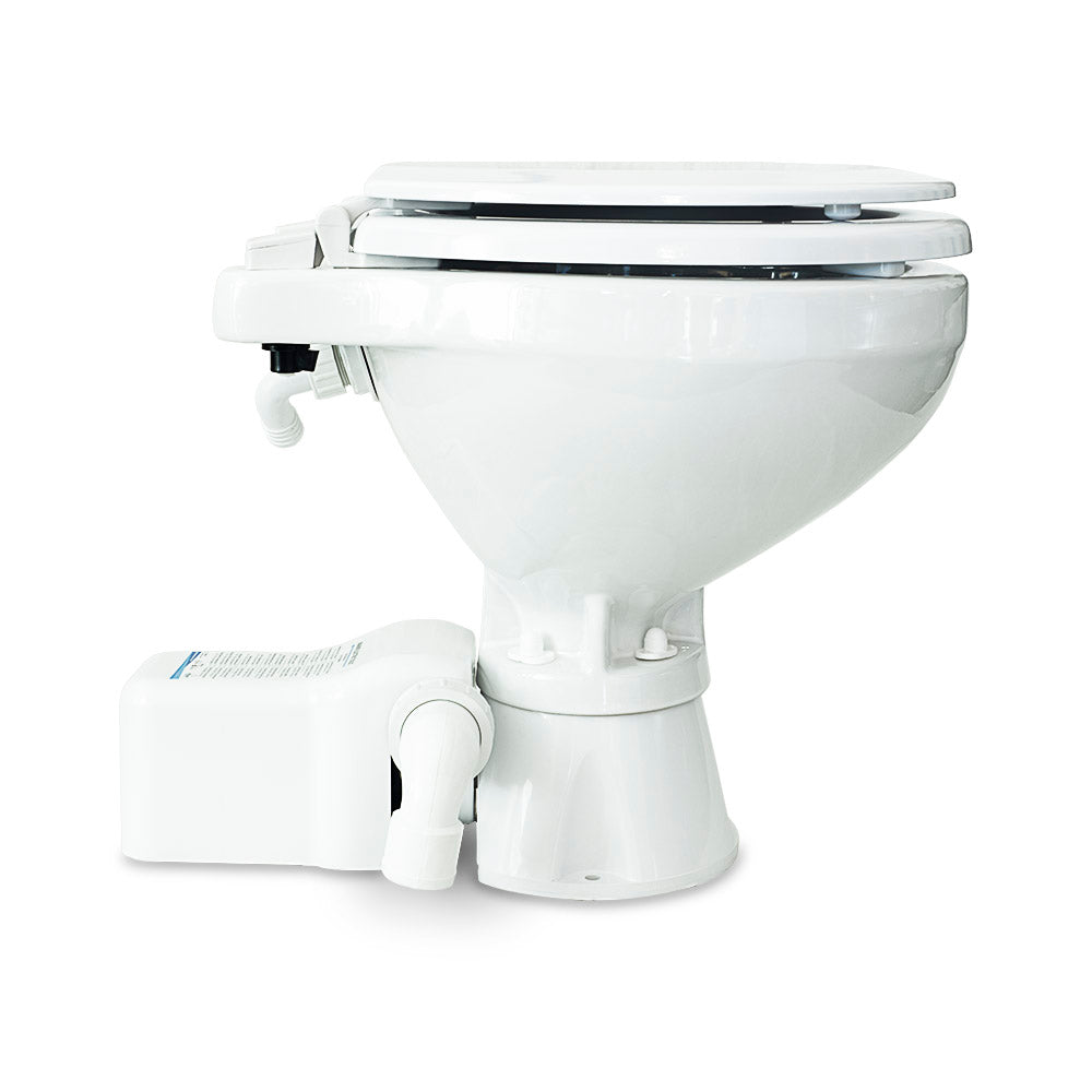 Albin Group Marine Toilet Silent Electric Compact - 12V [07-03-010] - BuoyMart.com  Marine Sanitation Albin Group