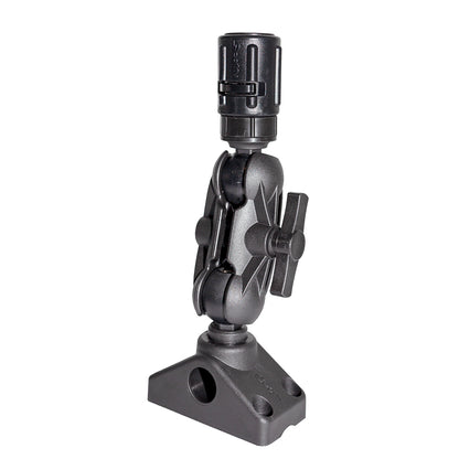 Scotty 162 1.5" Ball Mount w/Gear Head Post  241 Side Deck Mount [0162] - BuoyMart.com  Accessories Scotty