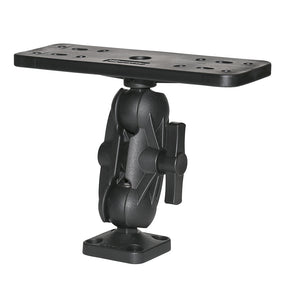Scotty 163 1.5" Ball Mount w/Fishfinder  Universal Mounting Plate [0163] - BuoyMart.com  Accessories Scotty