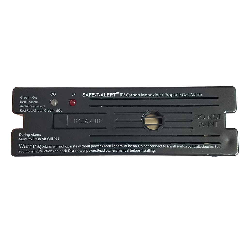 Safe-T-Alert Combo Carbon Monoxide Propane Alarm Surface Mount - Black [35-741-BL] - BuoyMart.com  Fume Detectors Safe-T-Alert