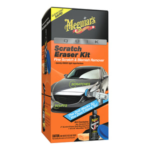 Meguiars Quik Scratch Eraser Kit [G190200] - BuoyMart.com  Cleaning Meguiar's