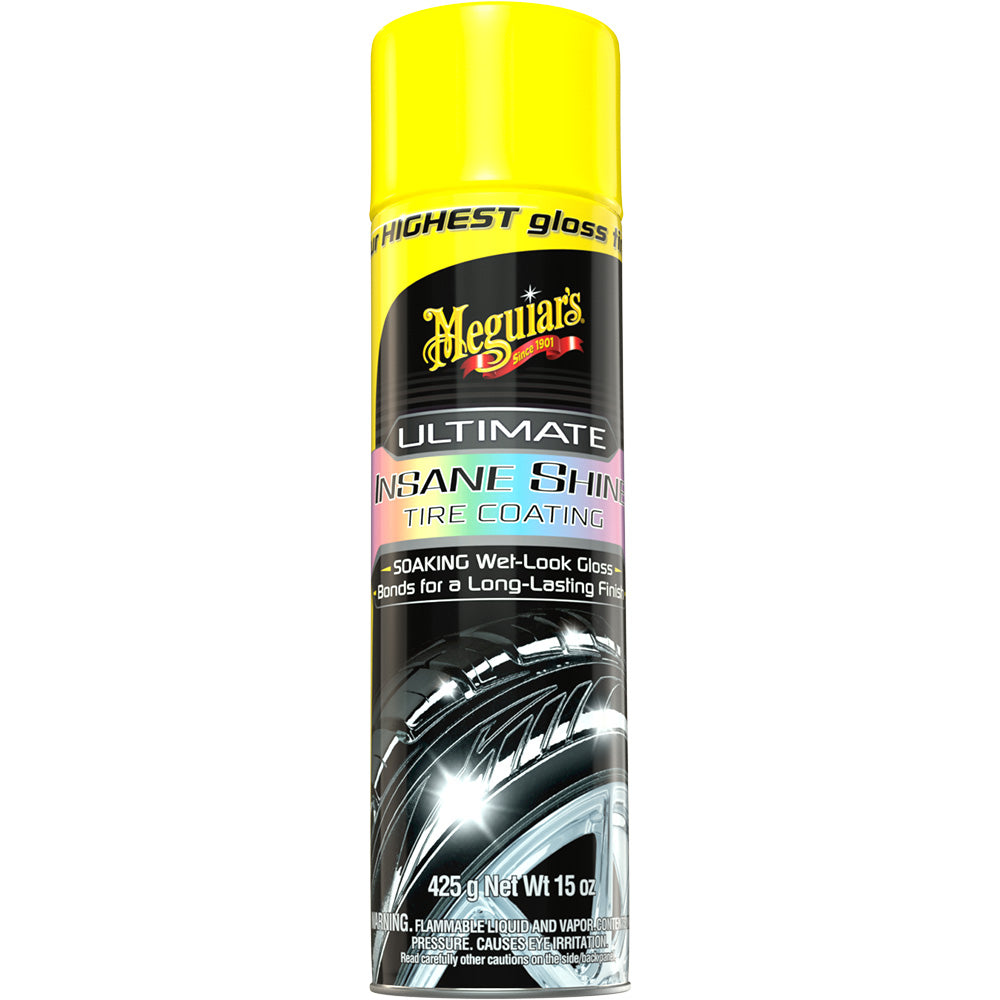 Meguiars Ultimate Insane Shine Tire Coating - 15oz. [G190315] - BuoyMart.com  Cleaning Meguiar's