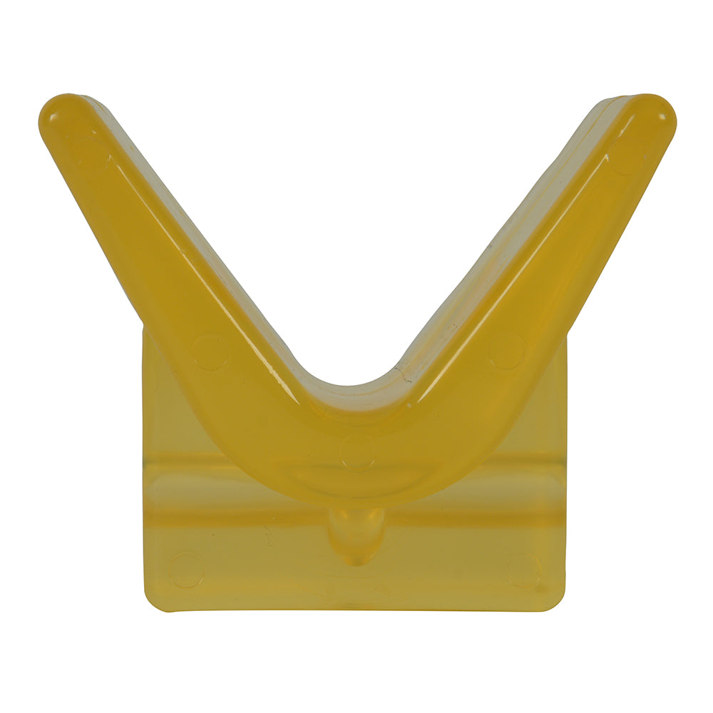 C.E. Smith Y-Stop 3" x 3" - 1/2" ID Yellow PVC [29554] - BuoyMart.com  Rollers & Brackets C.E. Smith
