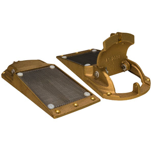 GROCO Perforated Hull Strainer w/Access Door 2" Max Thru-Hull [APHS-2000-1] - BuoyMart.com  Fittings GROCO