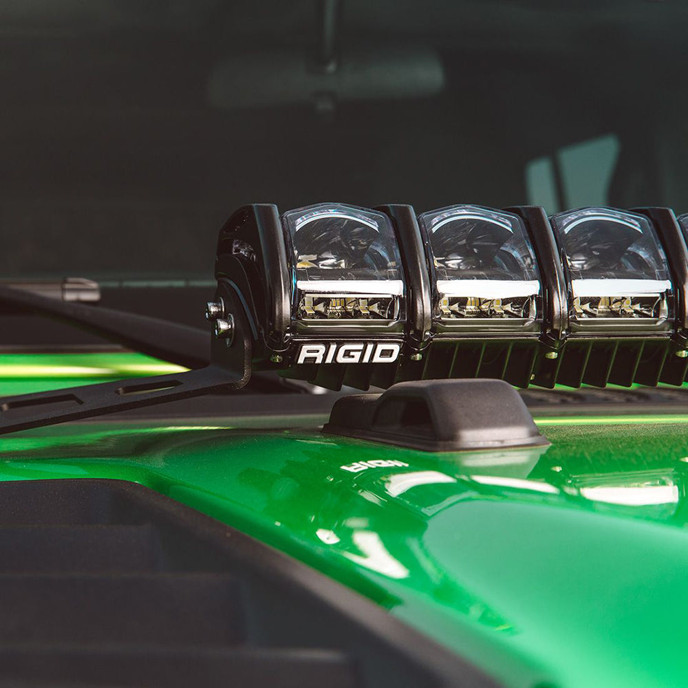 RIGID Industries 2018 Jeep Wrangler JL Adapt Hood Mount f/20" Adapt Lightbar [41665] - BuoyMart.com  Accessories RIGID Industries