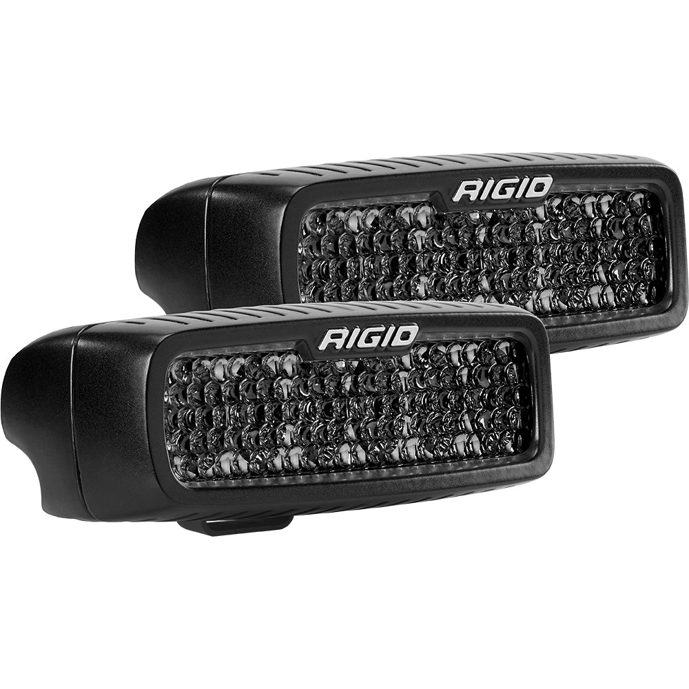 RIGID Industries SR-Q Series PRO Spot Diffused Midnight Surface Mount - Pair [905513BLK] - BuoyMart.com  Flood/Spreader Lights RIGID Industries