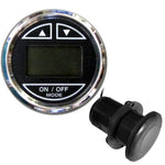 Faria Chesapeake Black 2" Depth Sounder w/Thru-Hull Transducer [13795] - BuoyMart.com  Gauges Faria Beede Instruments