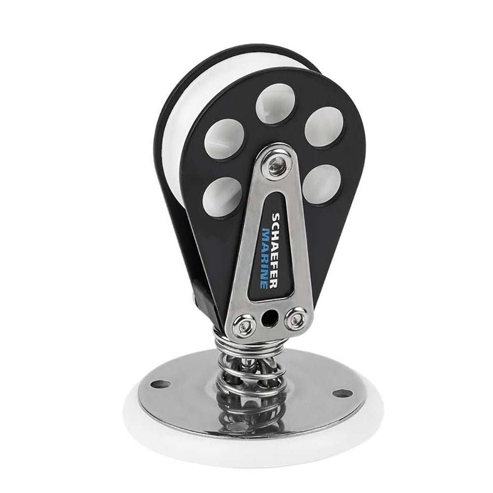 Schaefer Stand-Up Swivel w/Aluminum Cheeks [504-62] - BuoyMart.com  Blocks Schaefer Marine