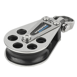Schaefer Single Stainless Steel Block - 51mm Sheave [505-05] - BuoyMart.com  Blocks Schaefer Marine
