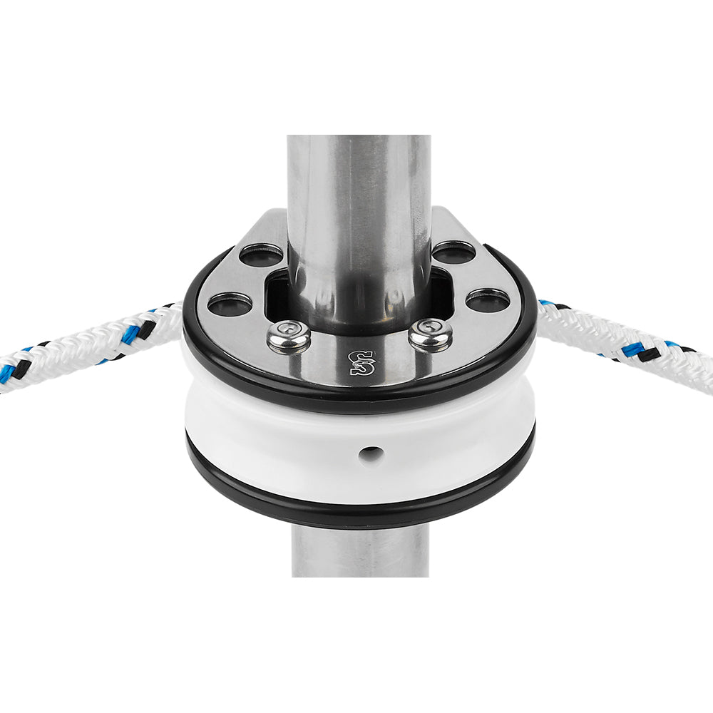 Schaefer Clear Step Lead Block f/1" Stanchions [506-44] - BuoyMart.com  Blocks Schaefer Marine
