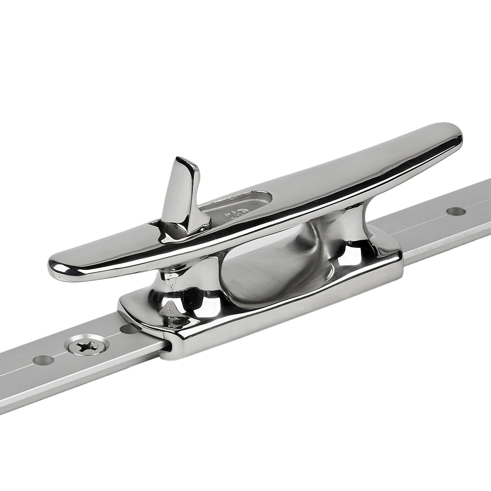 Schaefer Mid-Rail Chock/Cleat Stainless Steel - 1" [70-74] - BuoyMart.com  Hardware Schaefer Marine
