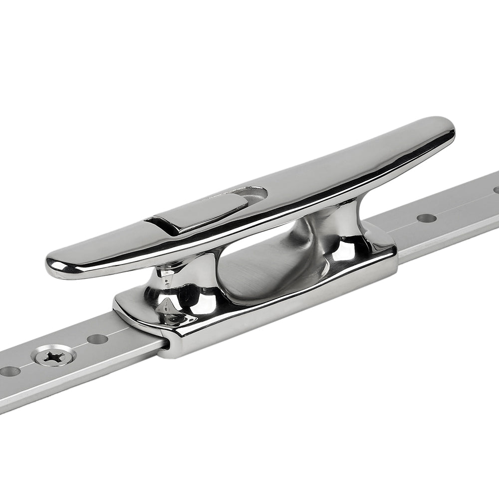 Schaefer Mid-Rail Chock/Cleat Stainless Steel - 1-1/4" [70-75] - BuoyMart.com  Hardware Schaefer Marine