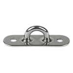 Schaefer Stainless Steel Welded Pad Eye - 2"L x 5/8"W [78-03] - BuoyMart.com  Hardware Schaefer Marine