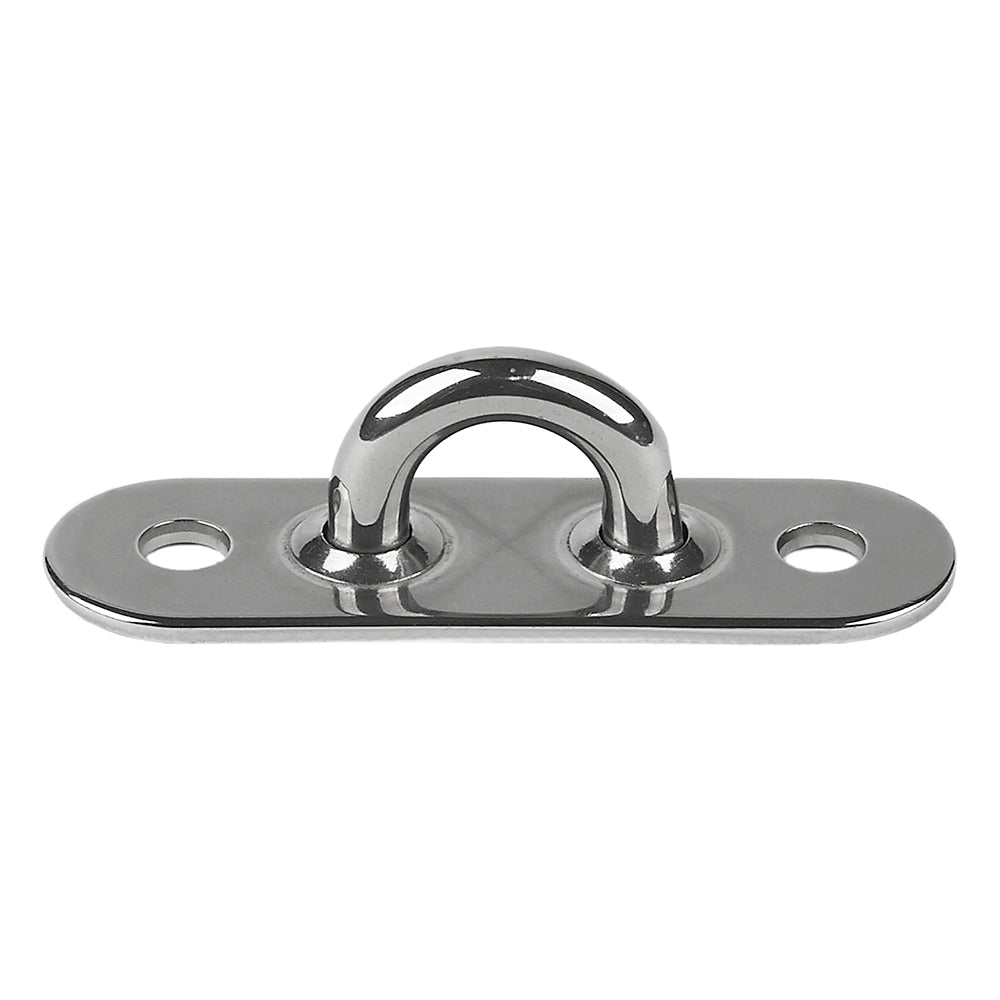 Schaefer Stainless Steel Welded Pad Eye - 2"L x 5/8"W [78-03] - BuoyMart.com  Hardware Schaefer Marine
