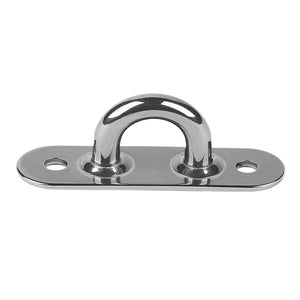 Schaefer Stainless Steel Welded Pad Eye - 2-1/4"L x 5/8"W [78-05] - BuoyMart.com  Hardware Schaefer Marine
