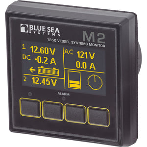 Blue Sea 1850 M2 Vessel Systems Monitor [1850] - BuoyMart.com  Meters & Monitoring Blue Sea Systems