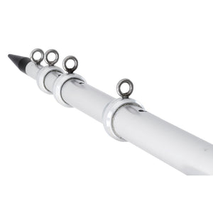 Tigress XD Telescoping Aluminum Outrigger Poles - 15 - 1-1/2" OD Silver [88924] - BuoyMart.com  Outriggers Tigress
