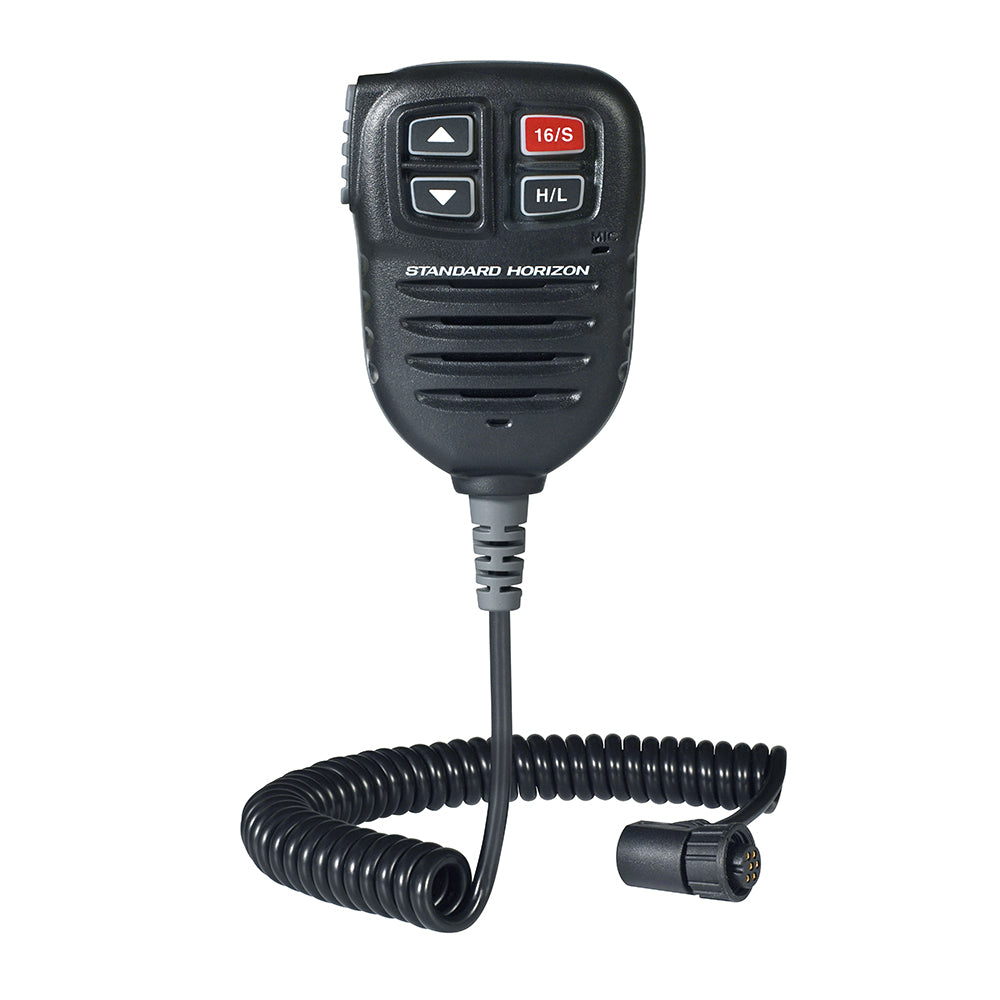 Standard Horizon Replacement Speaker Microphone f/Quantum GX6000 VHF/AIS [SSM-76H] - BuoyMart.com  Accessories Standard Horizon