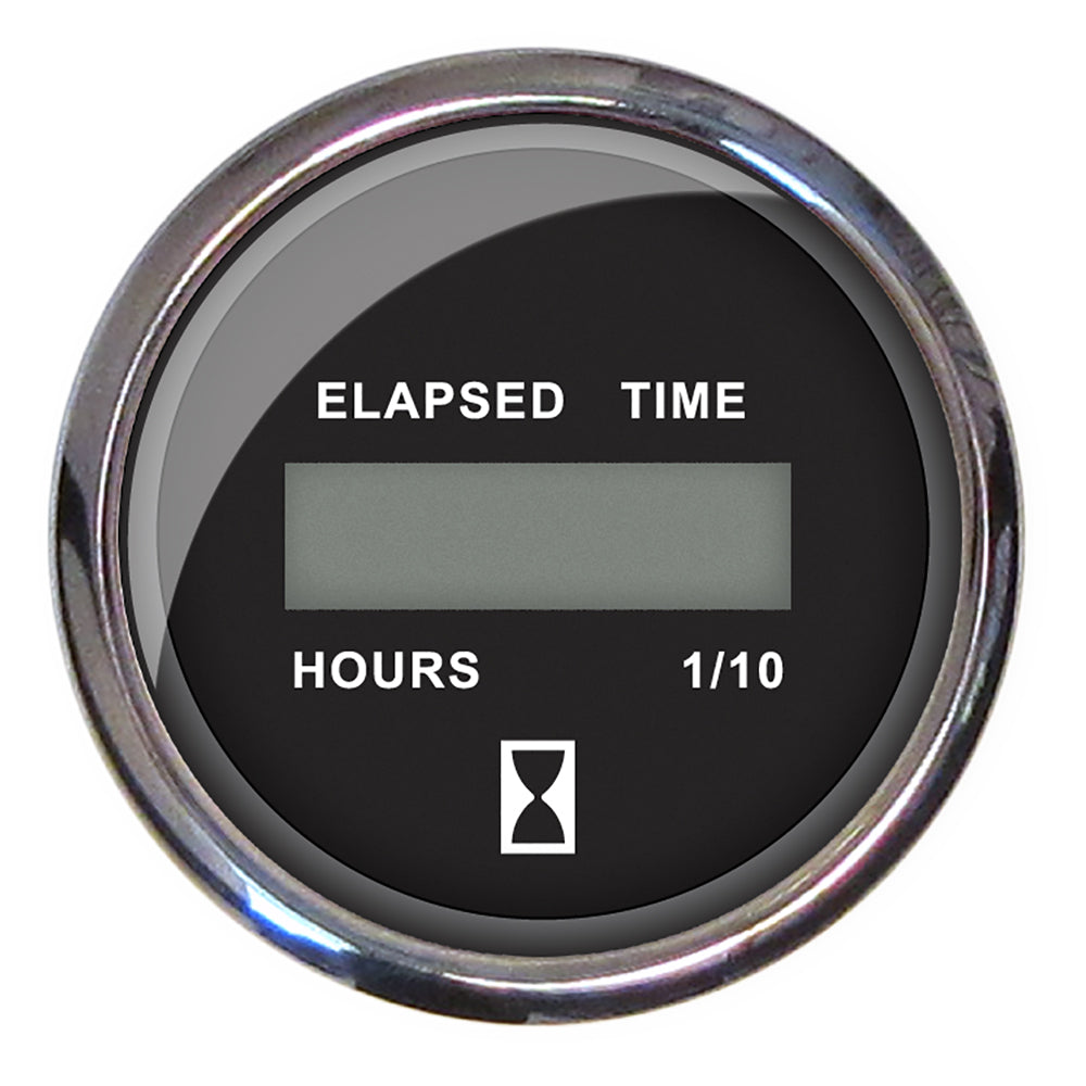 Faria Chesapeake Black 2" Hourmeter (Digital) [13715] - BuoyMart.com  Gauges Faria Beede Instruments