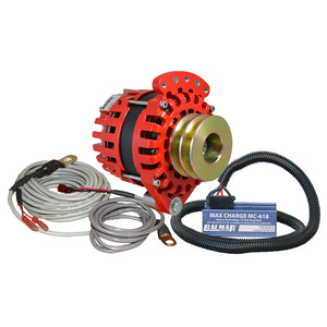 Balmar Alternator 1-2" Single Foot Dual V Pulley Regulator  Temp Sensor - 170A Kit - 12V [XT-SF-170-DV-KIT] - BuoyMart.com  Alternators Balmar
