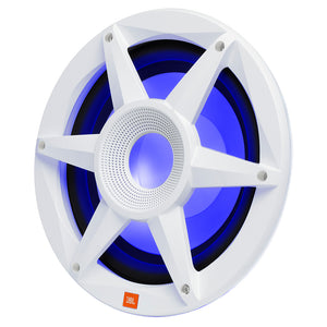 JBL 10" Marine RGB Passive Subwoofer - White Stadium Series [STADIUMMW1000AM] - BuoyMart.com  Subwoofers JBL