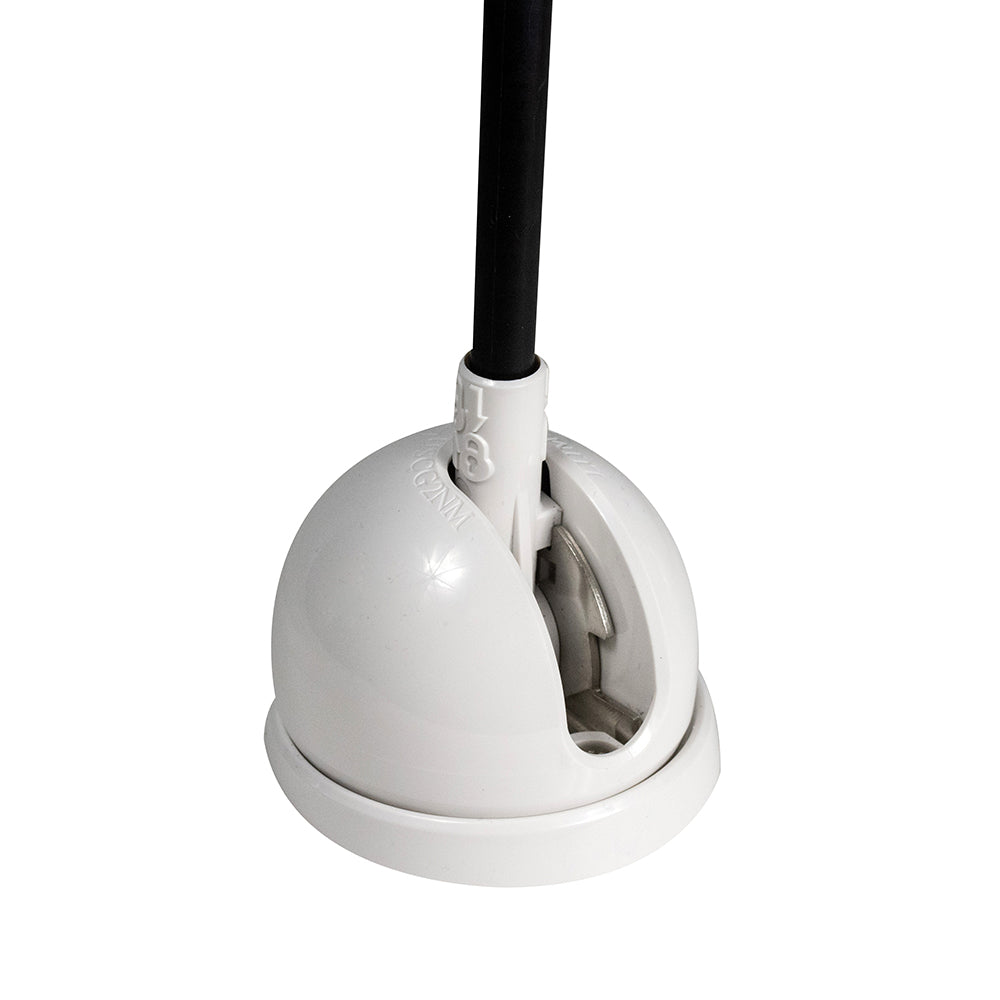 Lumitec Contour Anchor Light - 39" - Black Shaft White Base [101584] - BuoyMart.com  Navigation Lights Lumitec