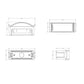 Lumitec Contour Series Inset Navigation Light - Stern White [101576] - BuoyMart.com  Navigation Lights Lumitec