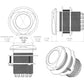 Lumitec SeaBlaze Typhoon Underwater Bronze Thru-Hull LED Light - RGBW Spectrum [101449] - BuoyMart.com  Underwater Lighting Lumitec