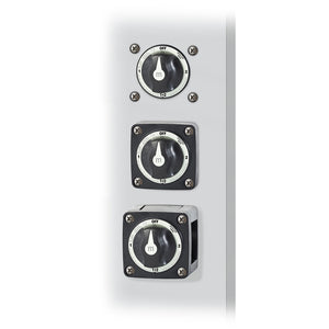 Blue Sea 6008200 m-Series Selector 3 Position Battery Switch - Black [6008200] - BuoyMart.com  Battery Management Blue Sea Systems