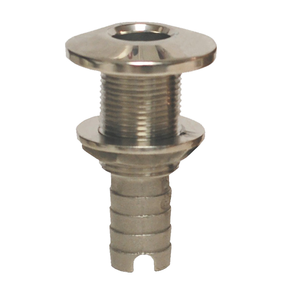 GROCO Stainless Steel Hose Barb Thru-Hull Fitting - 2" [HTH-2000-S] - BuoyMart.com  Thru-Hull Fittings GROCO