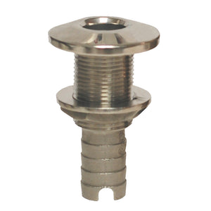 GROCO Stainless Steel Hose Barb Thru-Hull Fitting - 2" [HTH-2000-S] - BuoyMart.com  Thru-Hull Fittings GROCO