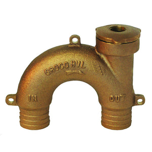 GROCO Bronze Vented Loop - 1-1/2" Hose [HVL-1500] - BuoyMart.com  Marine Sanitation GROCO