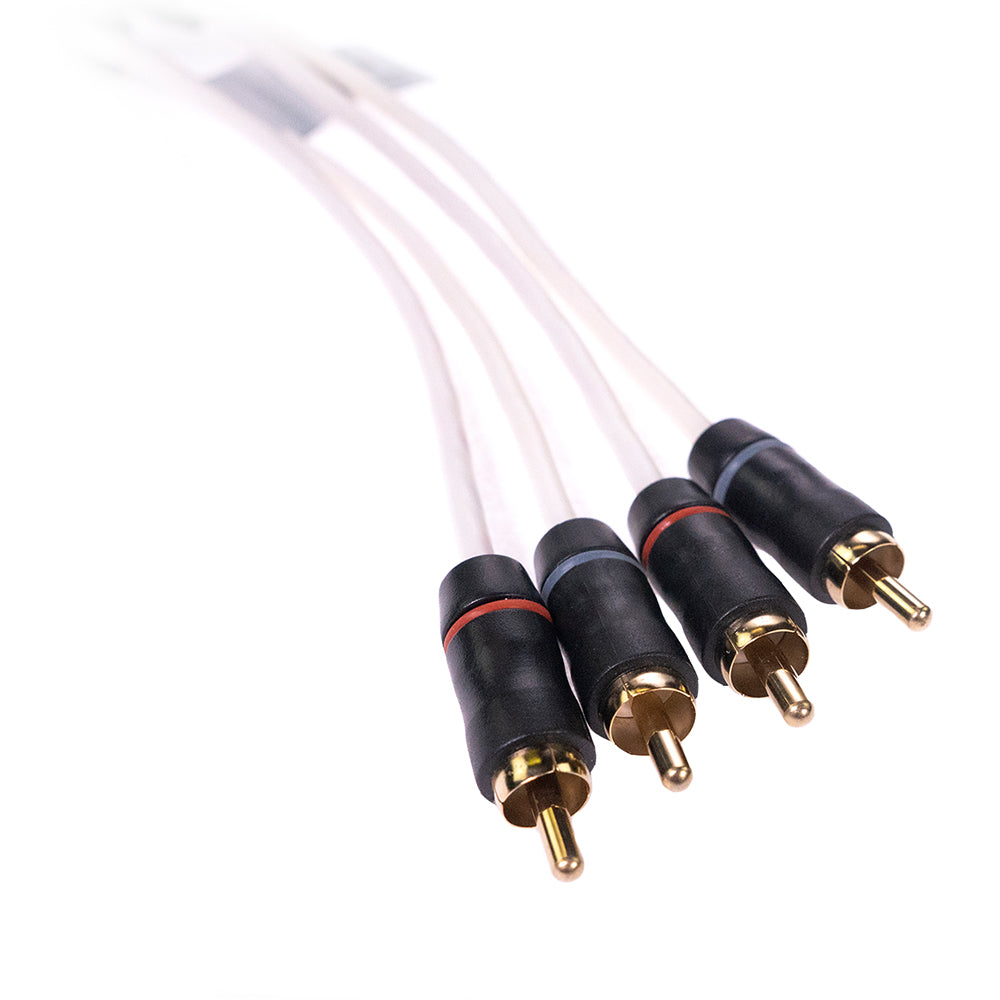 Fusion Performance RCA Cable - 4 Channel - 6 [010-12618-00] - BuoyMart.com  Accessories Fusion