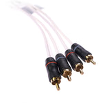 Fusion Performance RCA Cable - 4 Channel - 25 [010-12620-00] - BuoyMart.com  Accessories Fusion