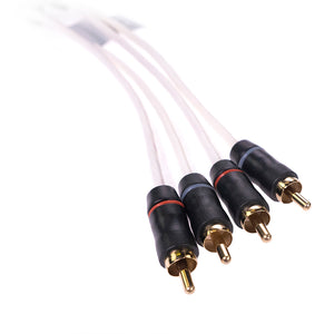 Fusion Performance RCA Cable - 4 Channel - 25 [010-12620-00] - BuoyMart.com  Accessories Fusion
