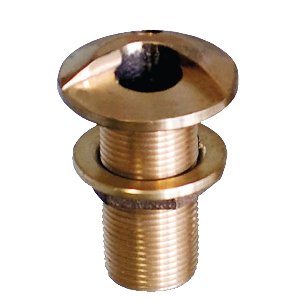 GROCO 1-1/2" Bronze High Speed Thru-Hull Fitting w/Nut [HSTH-1500-W] - BuoyMart.com  Thru-Hull Fittings GROCO