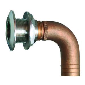 GROCO 3/4" 90 Degree Hose Thru-Hull Fitting [HTHC-750-S] - BuoyMart.com  Thru-Hull Fittings GROCO