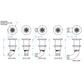 GROCO 1-1/2" Hose Barb Stainless Straight Deck Drain [SCUS-1500] - BuoyMart.com  Fittings GROCO