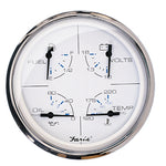 Faria Chesapeake White SS 5" Multifunction Gauge [33864] - BuoyMart.com  Gauges Faria Beede Instruments