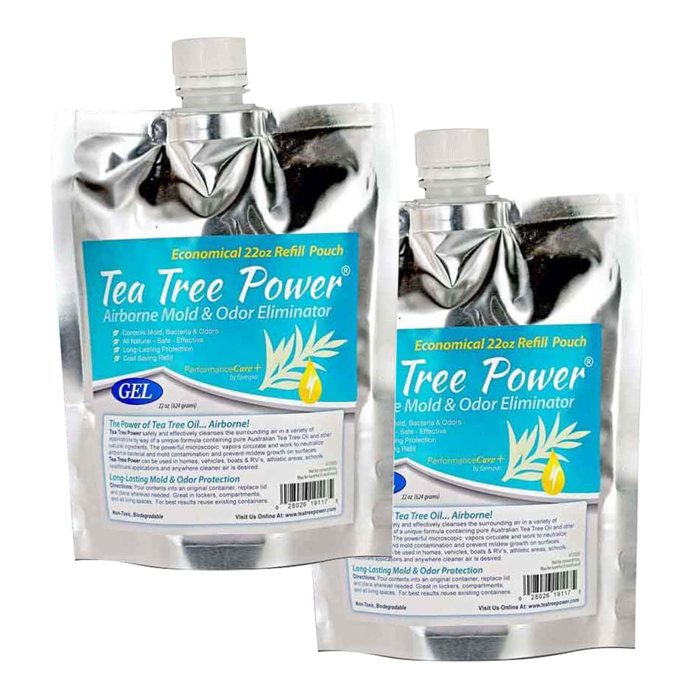 Forespar Tea Tree Power 44oz Refill Pouches (2)-22oz pouches [770206] - BuoyMart.com  Cleaning Forespar Performance Products
