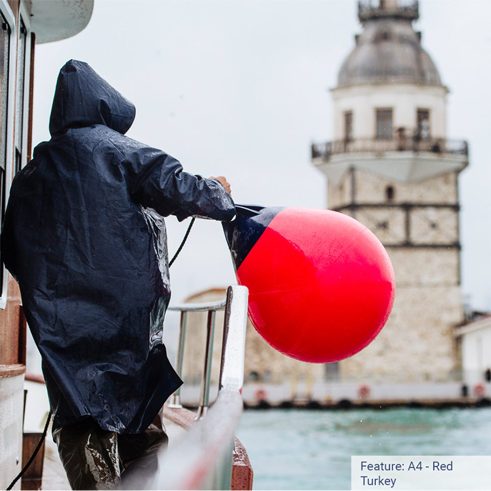 Polyform A-6 Buoy 34" Diameter - White [A-6 WHITE] - BuoyMart.com  Buoys Polyform U.S.