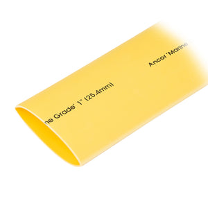Ancor Heat Shrink Tubing 1" x 48" - Yellow - 1 Pieces [307948] - BuoyMart.com  Wire Management Ancor